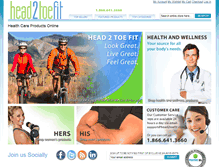 Tablet Screenshot of head2toefit.com